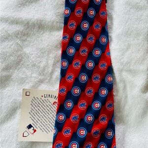 NWT Chicago Cubs MLB Silk Necktie ($55 Retail)